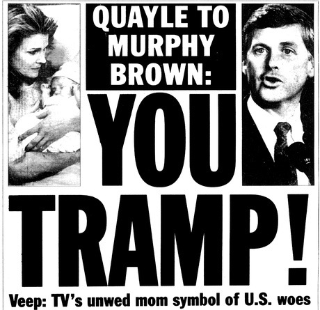 Episode Image for Murphy Brown, Dan Quayle and Damage (Erotic 90’s, Part 7)