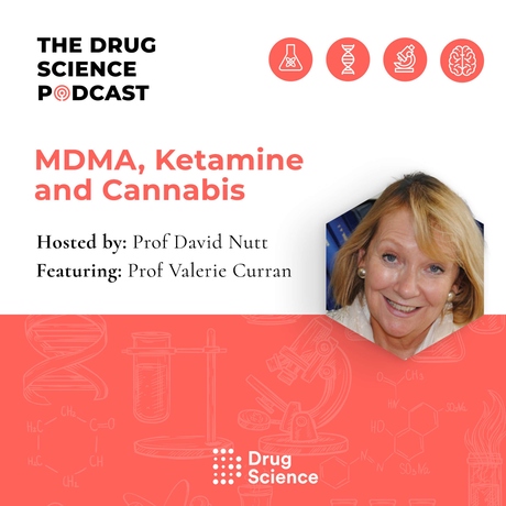 Episode Image for 85. MDMA, Ketamine and Cannabis with Prof Valerie Curran