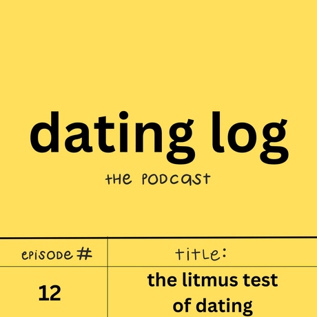 Episode Image for The Litmus Test of Dating