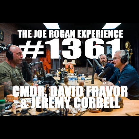 Episode Image for #1361 - Cmdr. David Fravor & Jeremy Corbell