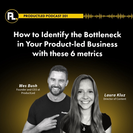 Episode Image for How to Identify the Bottleneck in your Product-led Business with these 6 metrics