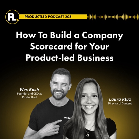 Episode Image for How to Build a Company Scorecard for your Product-led Business