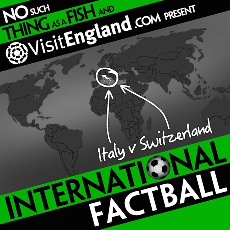 NSTAAF International Factball: Italy v Switzerland